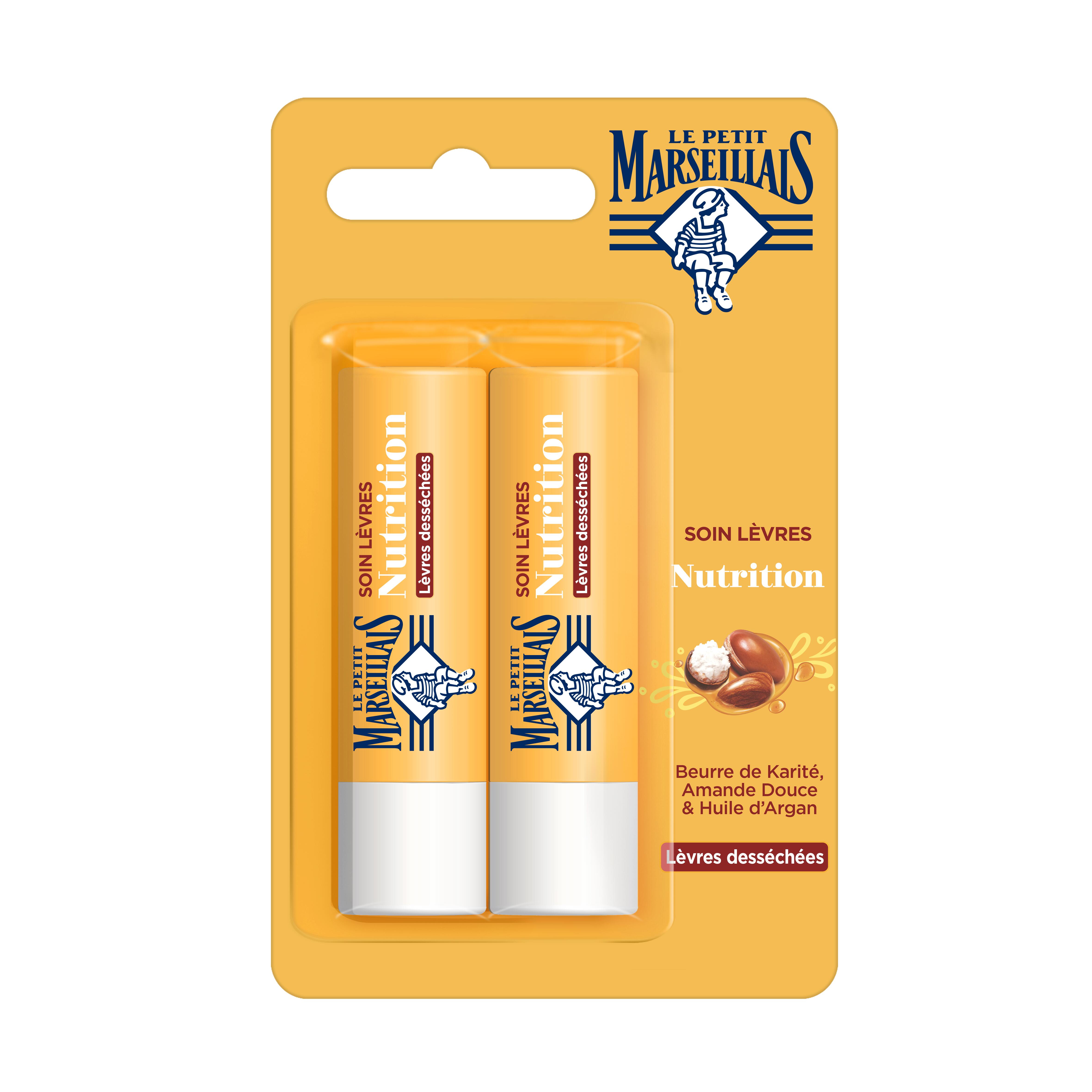 Soins des Lèvres : les sticks Lèvres | Le Petit Marseillais