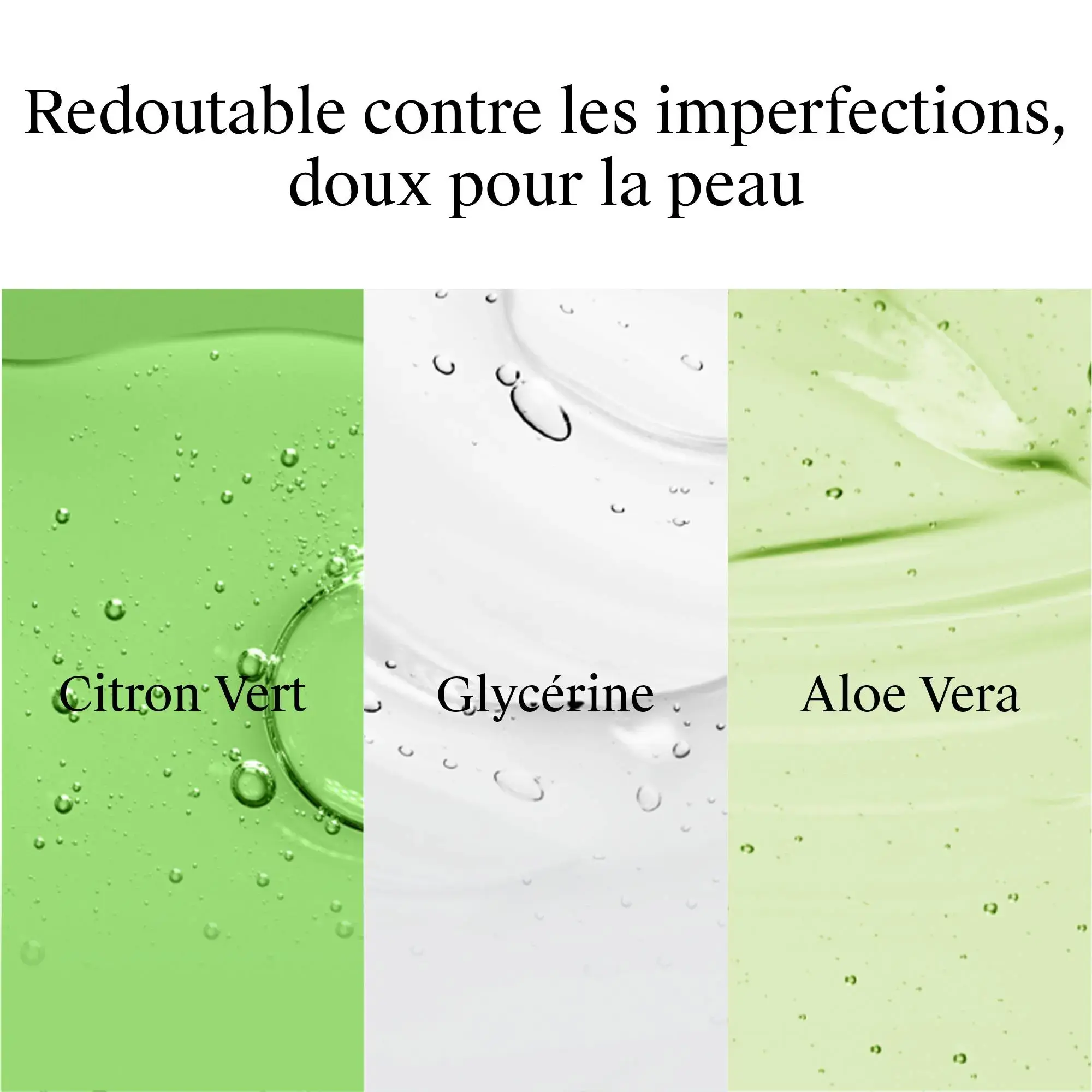 Anti-brillance Citron Vert : gel exfoliant