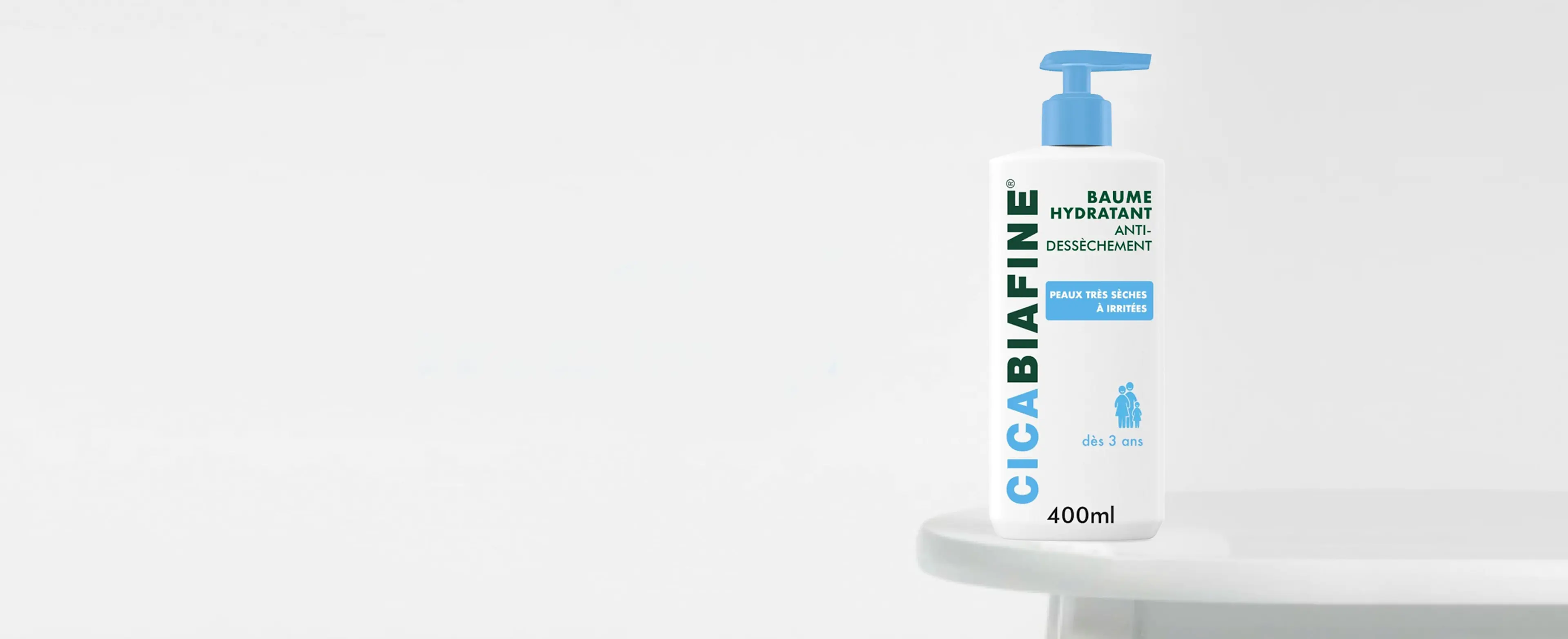 Bannière de la gamme de soins CICABIAFINE®