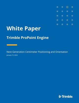 Propoint Paper Trimble ProPoint white paper | Trimble Resource Center