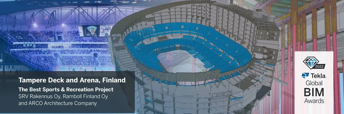 The Best Sport and Recreation Structural BIM Project 2023.