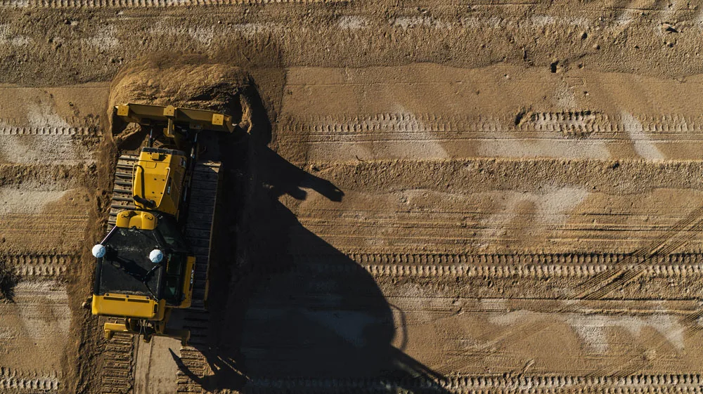 Buesing uses Trimble Earthworks technology