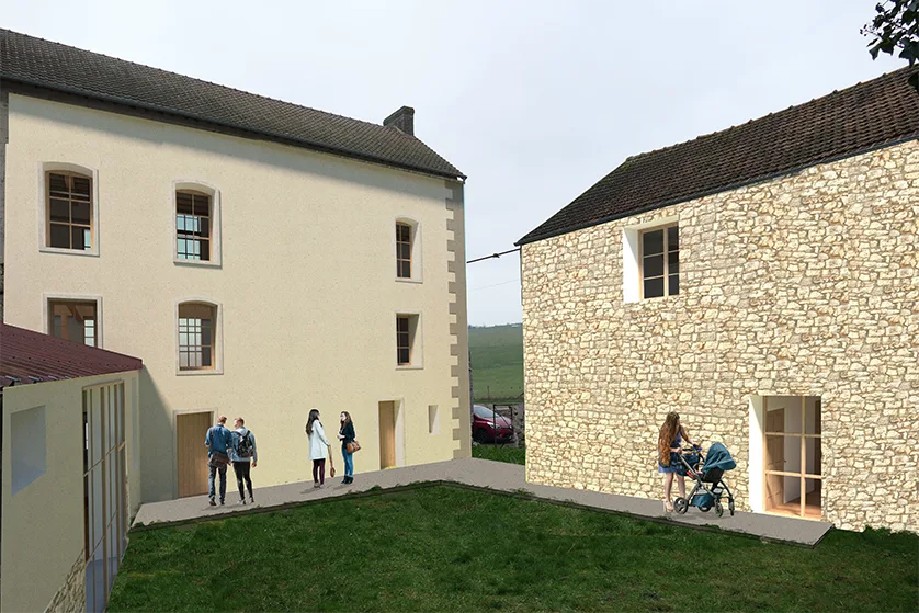 Projet de Réhabilitation Moulin des Noquets - CY Cergy Paris Université
