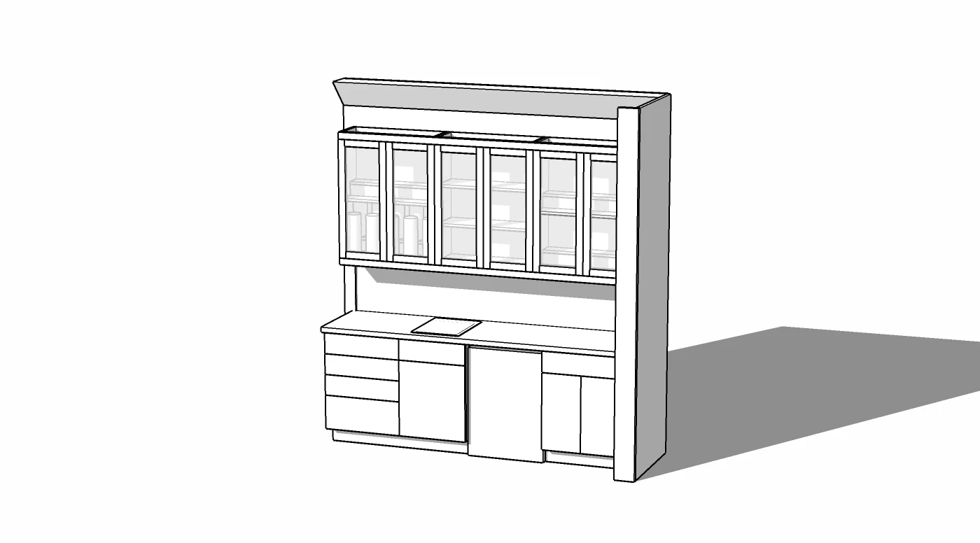 Johnny’s favorite projects, the home bar