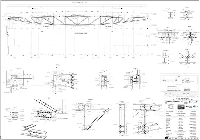 Trimble Construction Awards - Baudin Chateauneuf, Palais des sports de Caen la Mer
