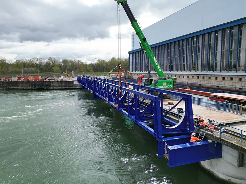 Trimble Construction Awards - Inexom, Canal de liaison de la passe poisson de Rhinau