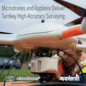 Microdrones and Applanix lay the groundwork for more streamlined surveying
