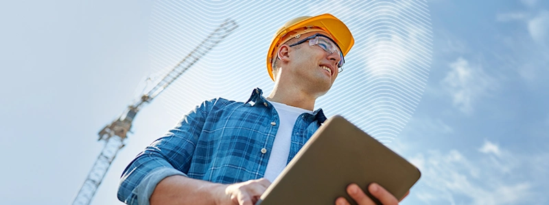 A visual representation of Trimble Connect's Common Data Environment, showcasing integrated construction project data for improved collaboration and decision-making.