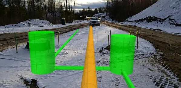 Trimble SiteVision and Construction Site
