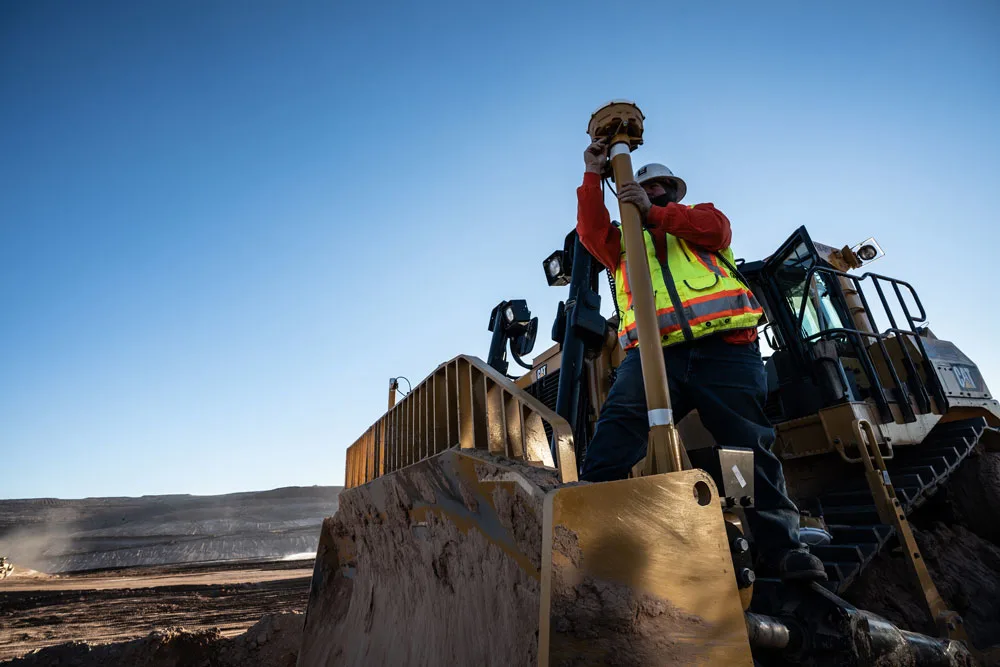 Buesing uses Trimble Earthworks technology
