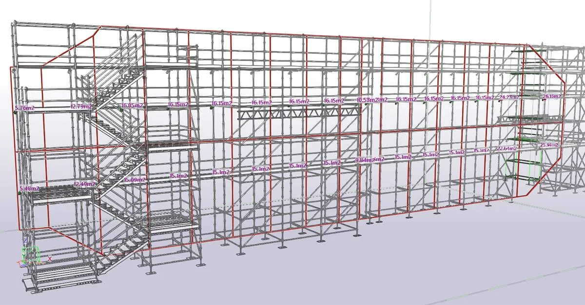 The Best Developer Project ScaffPlan Set of plug-ins providing access to BIM features for scaffolding modeling