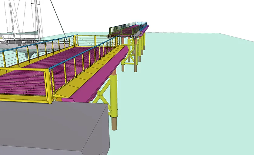 Trimble Construction Awards 2024, PASSERELLE DANIEL COLLIARD, ACML