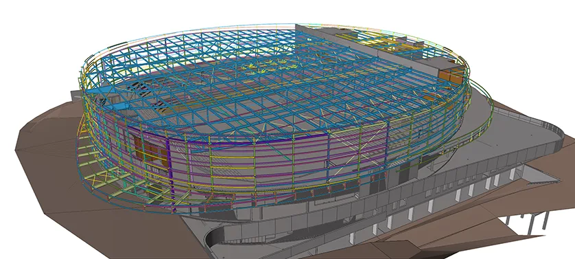 Trimble Construction Awards - Baudin Chateauneuf, Palais des sports de Caen la Mer