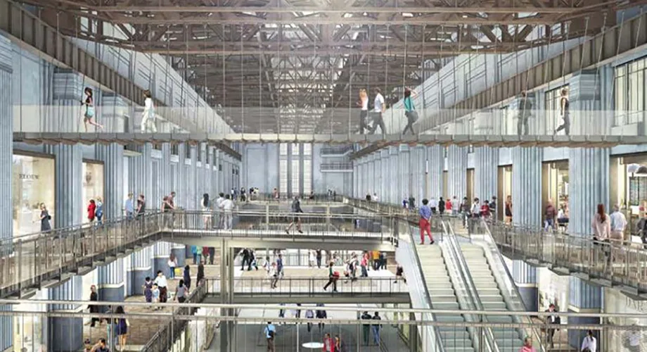architect render of Battersea Power Station