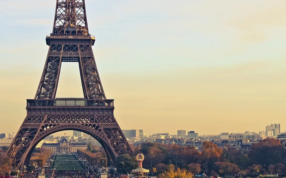 Eiffel Tower in paris