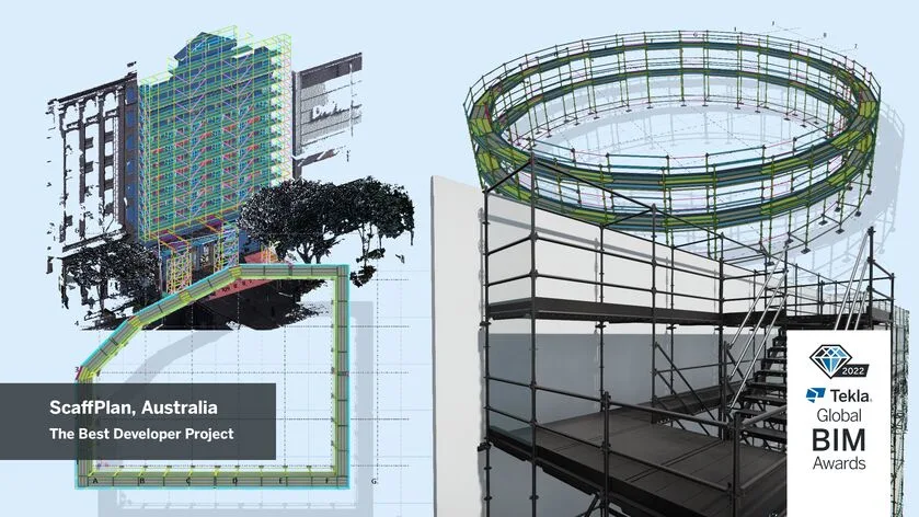 ScaffPlan the best developer project Tekla BIM Awards 2022