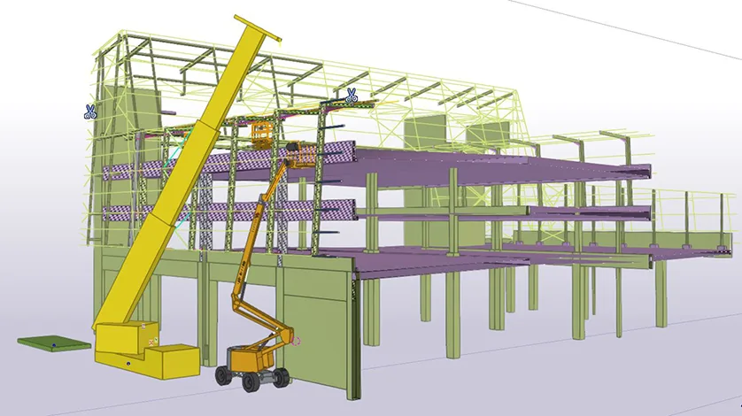 Projet de Structure d’aménagement extérieur - Complexe UGC de Toulouse - Lycée polyvalent Le Garros