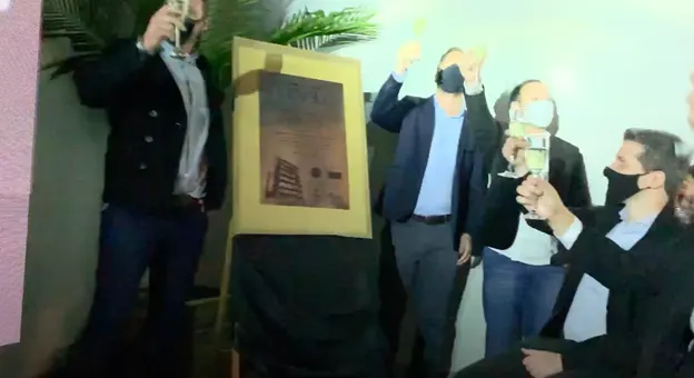 SketchUp team joining the inauguration ceremony of Level Building
