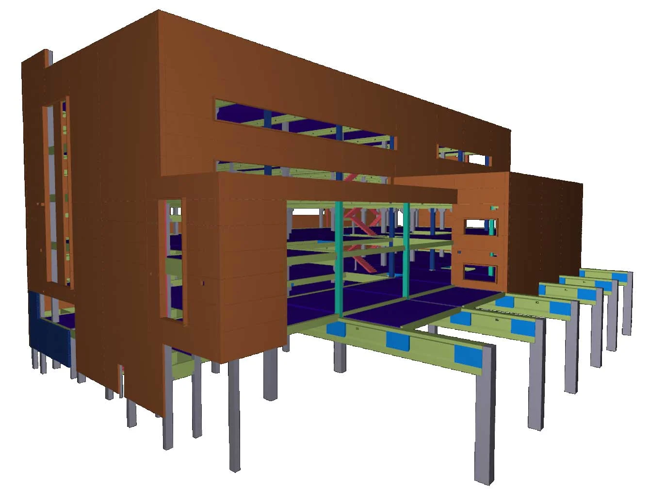 When using Tekla Structures Everything is well modeled and readily available for all stakeholders