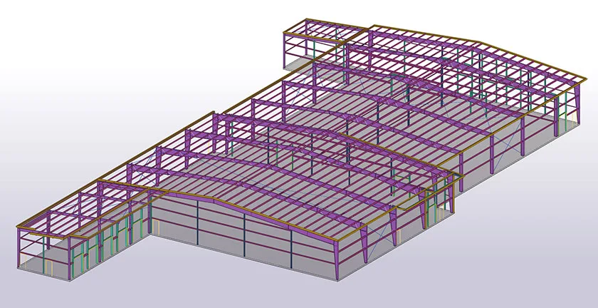 Tekla Structures brings benefits to more complex metal buildings