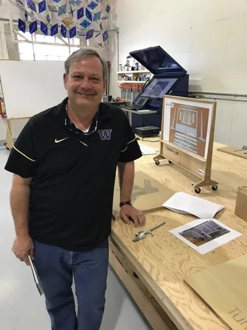 Renzo di Furia, owner of Turner Construction Company.