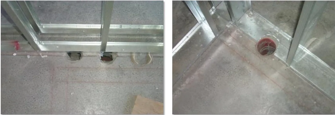 construction layout mistake made in the field