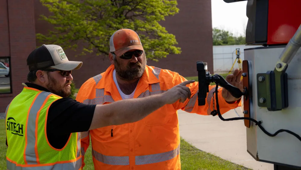 operator learning to use the system