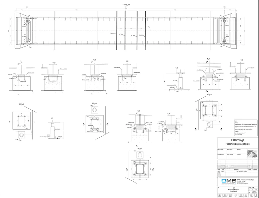 Trimble Construction Awards - OMS, Passerelle de l'Hermitage