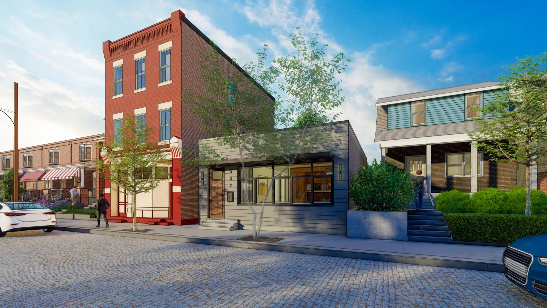 image de la Wilkinsburg Passive House