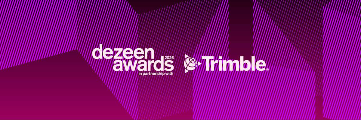 Trimble and Dezeen Awards team up for a three-year sponsorship