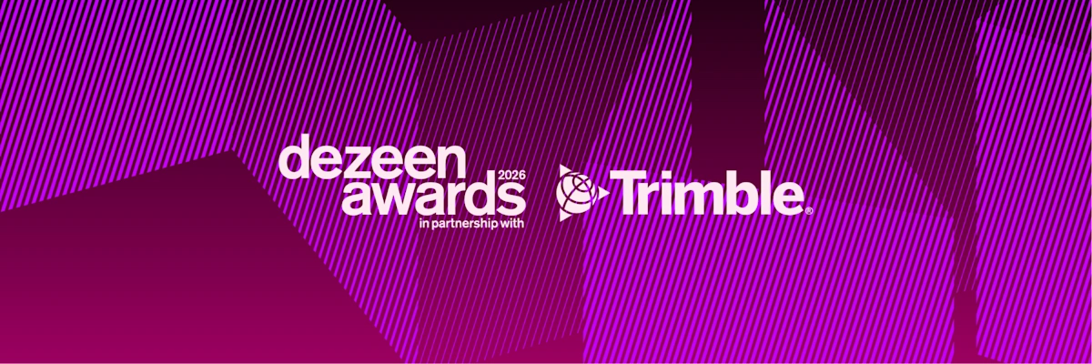 Trimble and Dezeen Awards team up for a three-year sponsorship