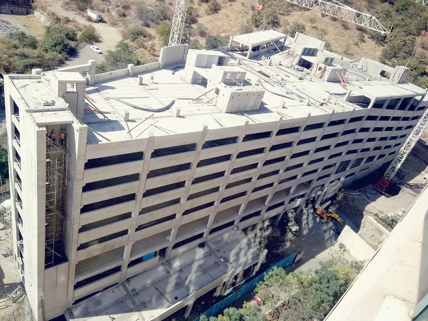 Infosys project in Pune - 6500 precast concrete elements