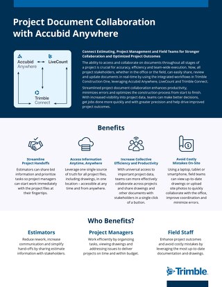 Project Document Collaboration with Accubid Anywhere - Workflow ...