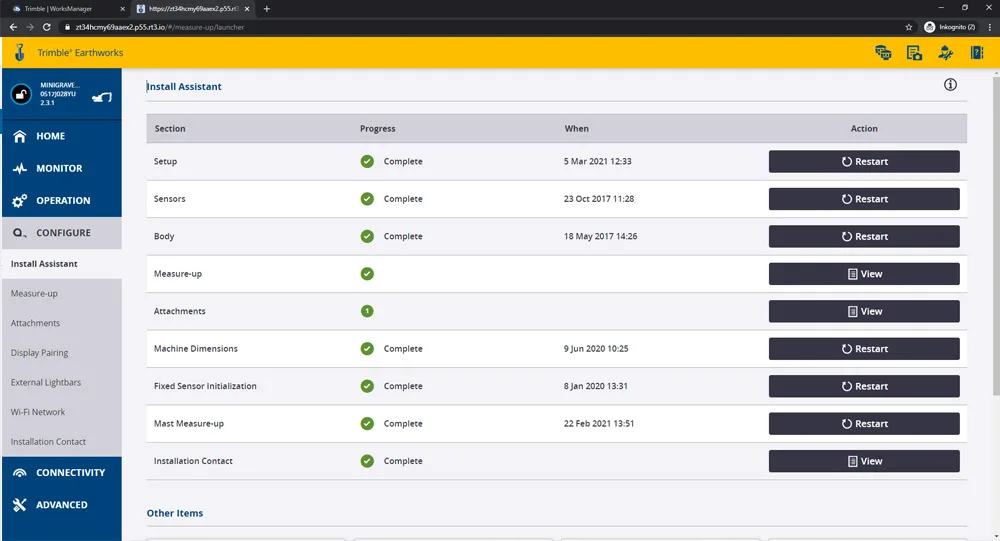 Trimble WorksManager design management software