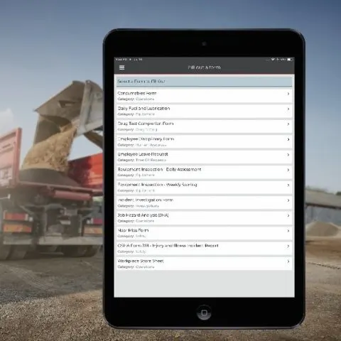 Mobile Construction Software for Mining and Aggregates
