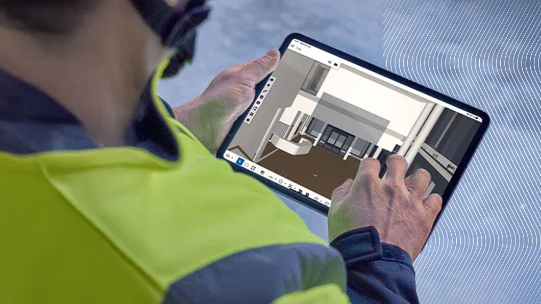 Visual of Trimble Connect's CDE: Enhancing data visibility and decision-making in construction projects.