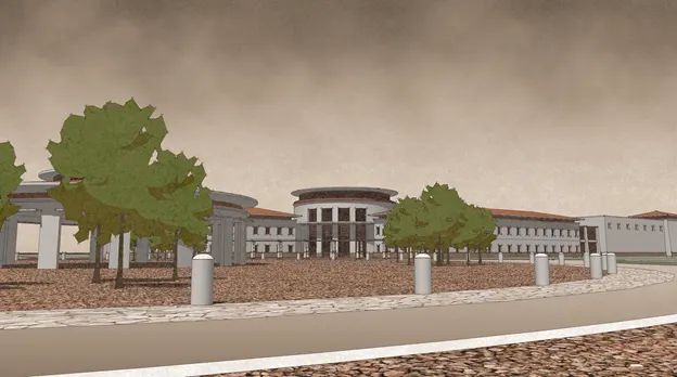 SketchUp used in the Fort Bliss town center project