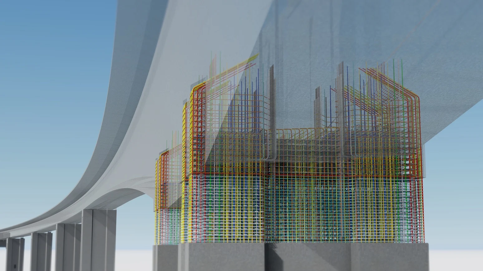 BIM model of Norway's Randselva Bridge
