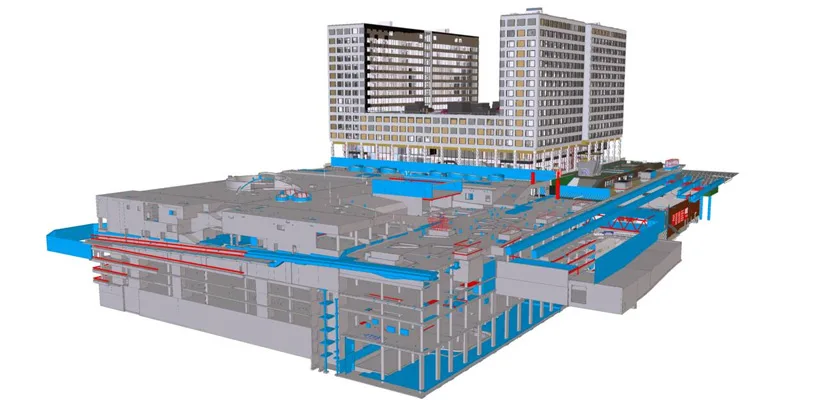 Tripla BIM-Modell - Tekla Structures