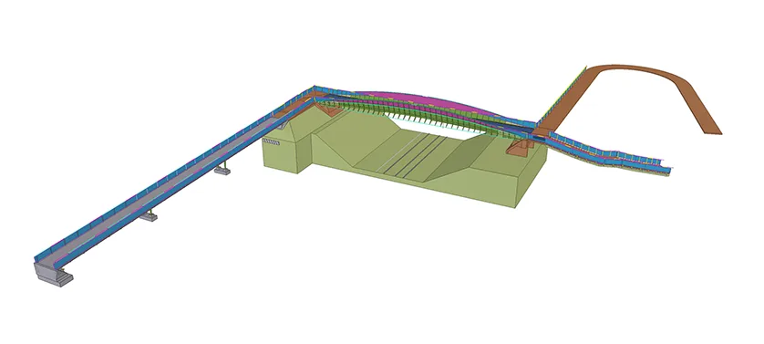 Trimble Construction Awards - OMS, Passerelle de l'Hermitage