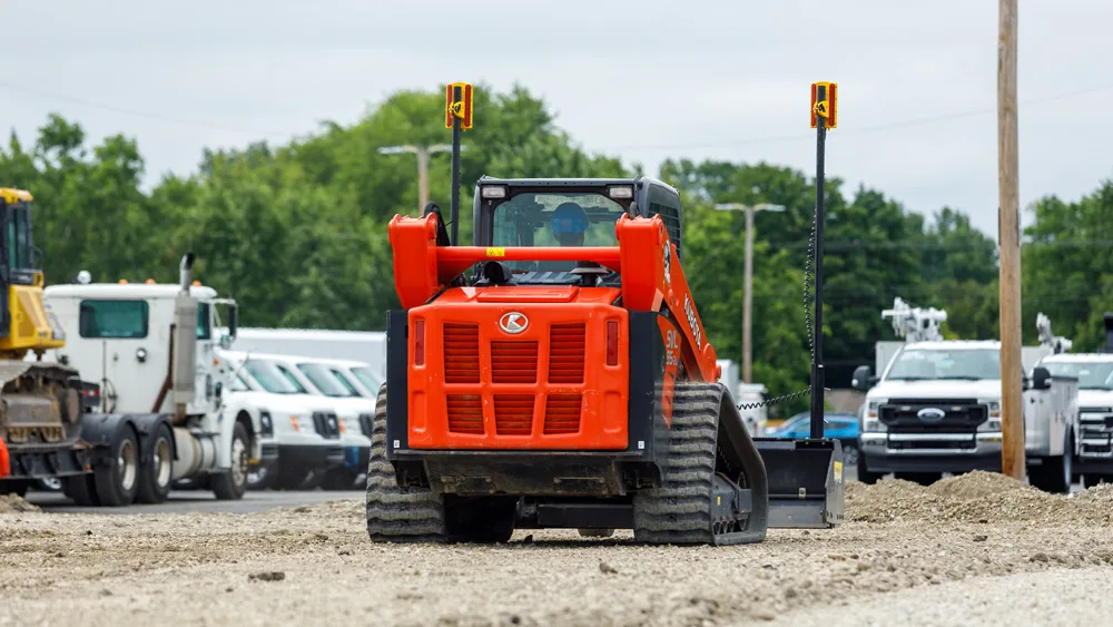 skid steer with grade control