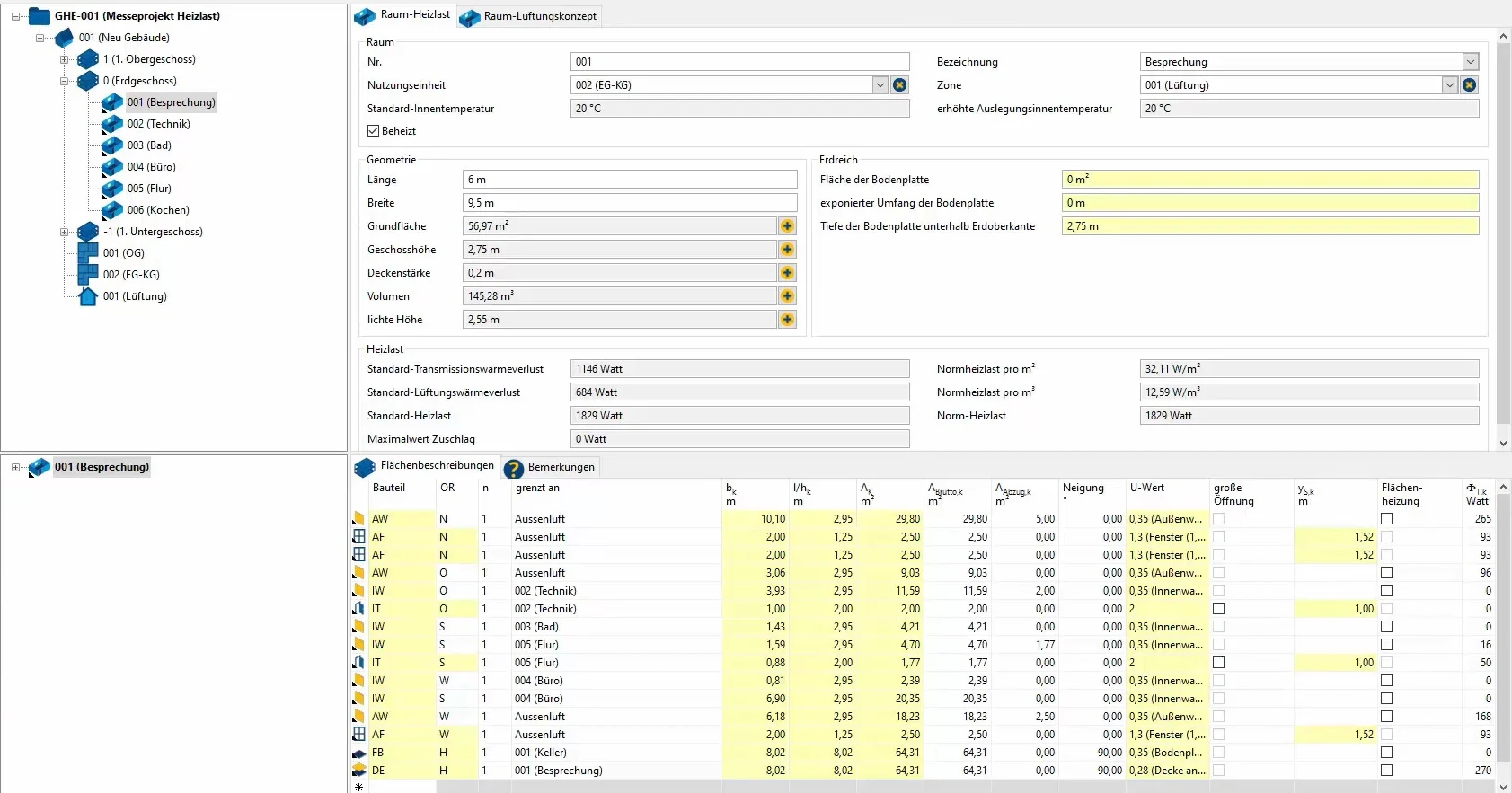 heizlastberechnung_software