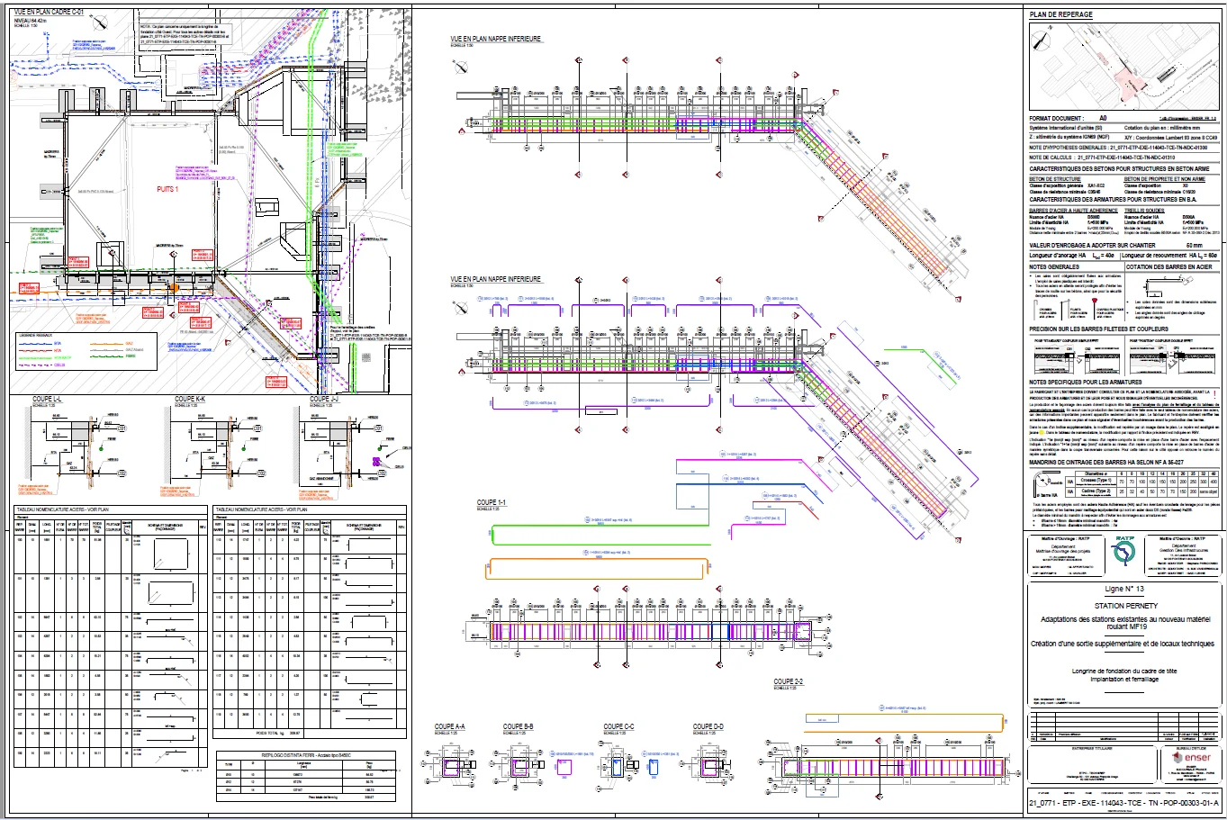 Trimble Construction Awards 2024 LIGNE 13 STATION PERNETY, ENSER FRANCE