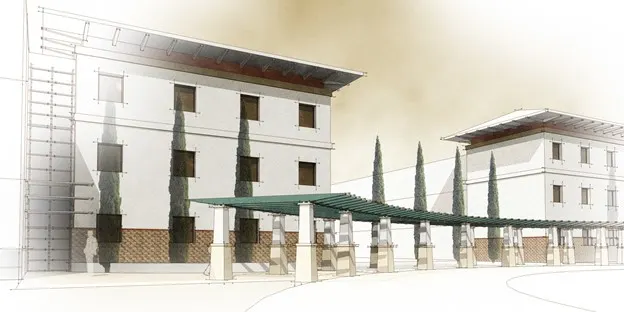 Custom styles to communicate project details of Military Barracks project