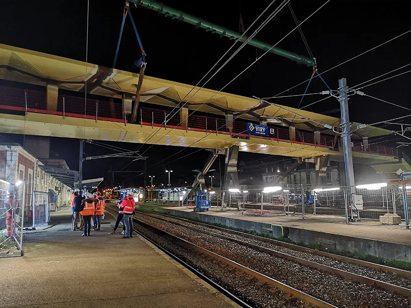 Trimble Construction Awards - Viry SA, Passerelle du Pem de Qimper