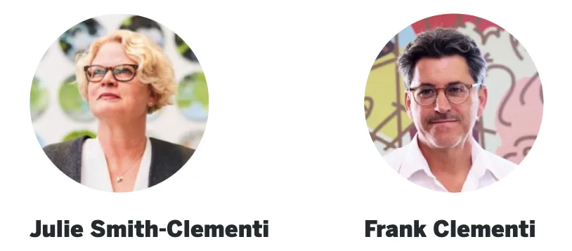 Julie Smith-Clementi and Frank Clementi