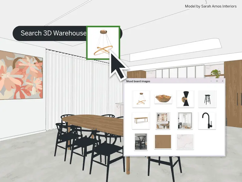 Bildersuche in 3D Warehouse