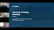 The cost of doing nothing - evaluating the true cost of outdated construction software