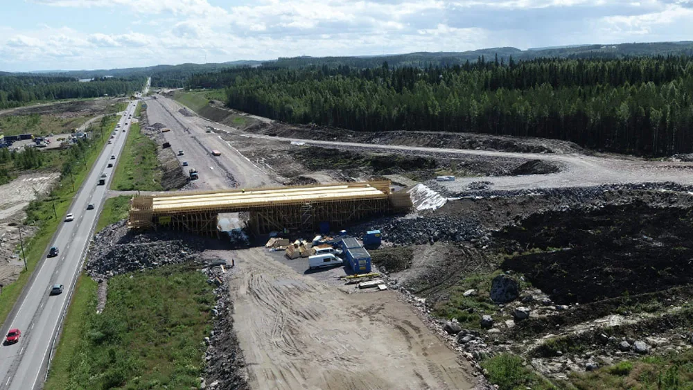 Construction of the bridge