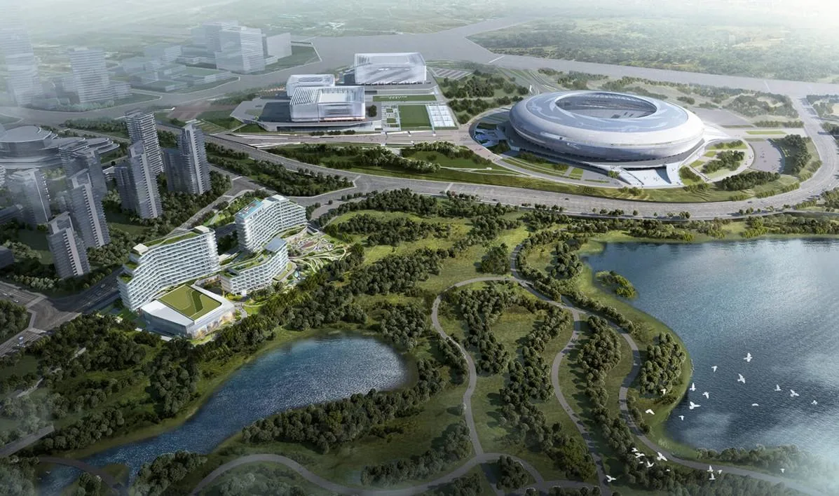 Das Chengdu Dong’an Lake Kapok Hotel.